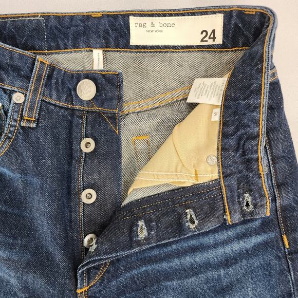 Rag & Bone Nina High Rise Ankle Cigarette Size 24 - Picture 7 of 9